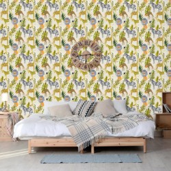 JS 2101 Обои Grandeco (Jack 'n Rose 2024) (1*12) 10,05х0,53  винил на флизелине