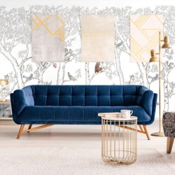 JS 6001 Панно Grandeco (Jack 'n Rose 2024) (1*12) 2,8х2,12  винил на флизелине