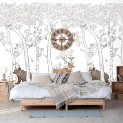 JS 6001 Панно Grandeco (Jack 'n Rose 2024) (1*12) 2,8х2,12  винил на флизелине