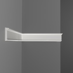 Молдинг гладкий DECOMASTER D228-115 ДМ (60*17*2000мм)